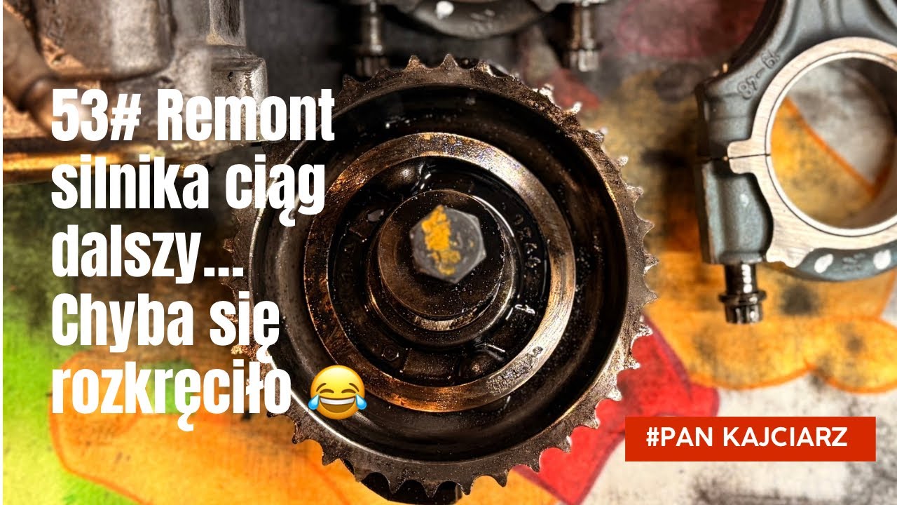 53# Remont silnika ciąg dalszy… Chyba się rozkręciło. #hymermobil #mercedes #om602 