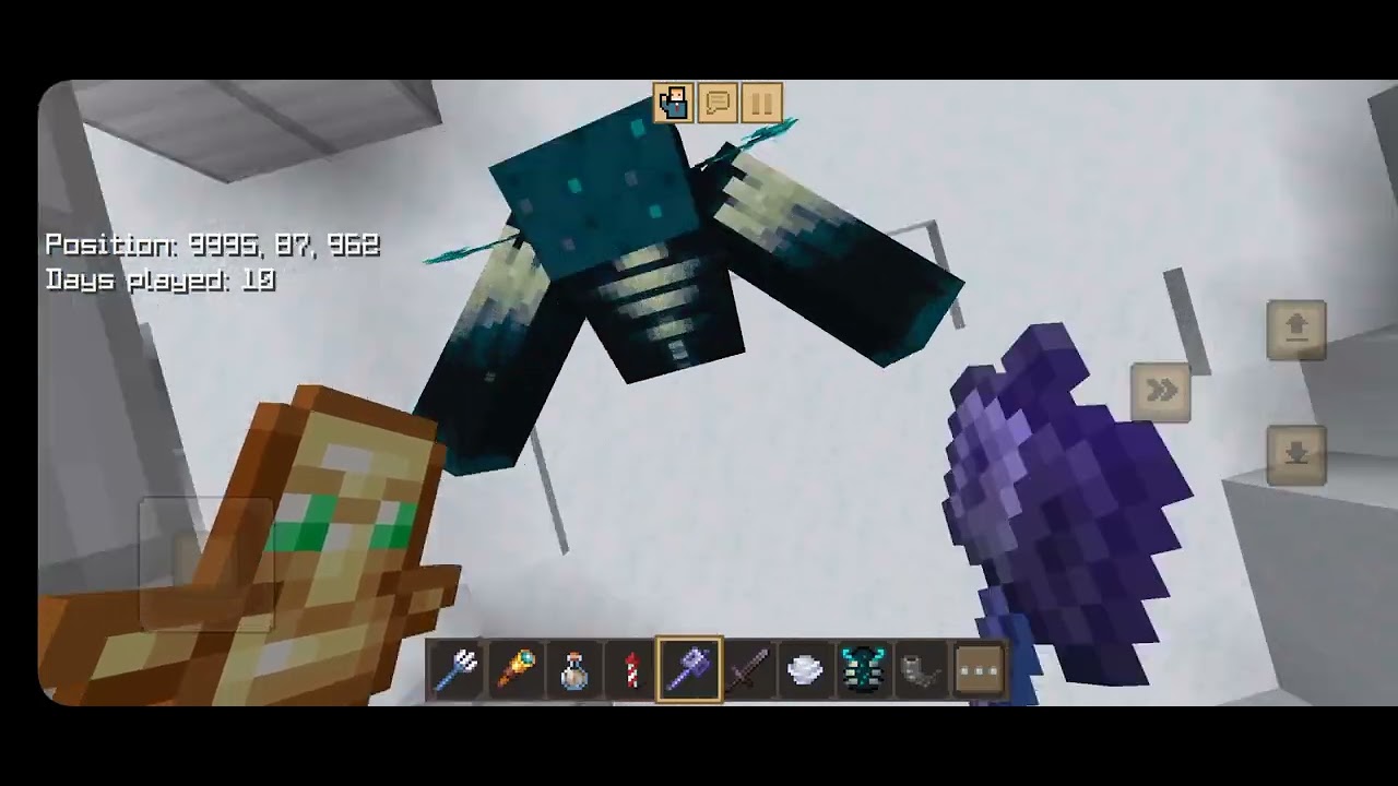 Mace Practice on Warden | Minecraft