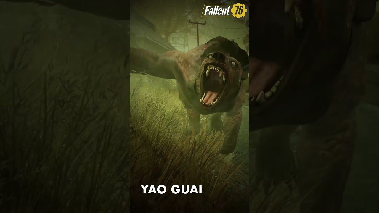 Oh the creatures you'll meet... #fallout #fallout76