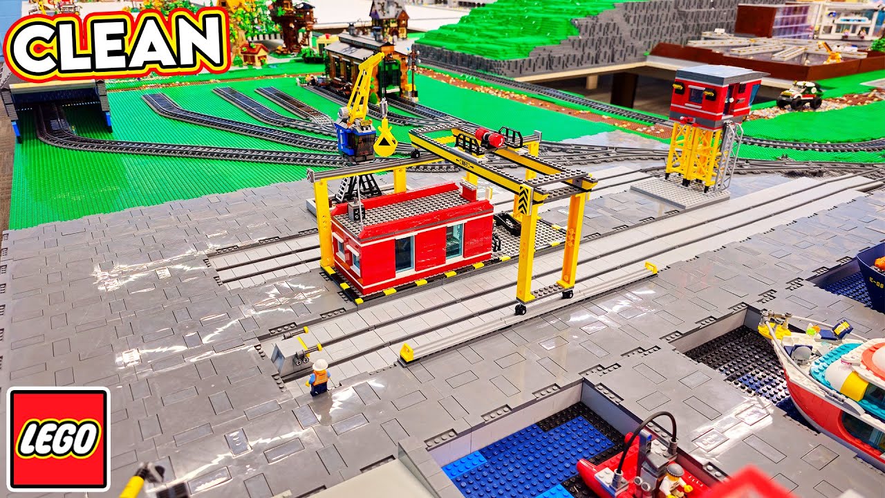 Работаем на железнодорожной станции LEGO City!