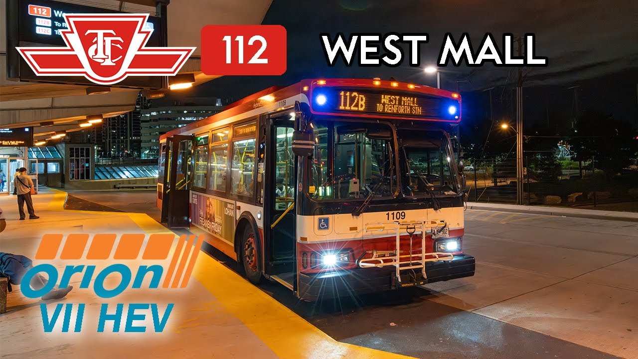 TTC Orion VII HEV 1109 Hybrid Bus Ride