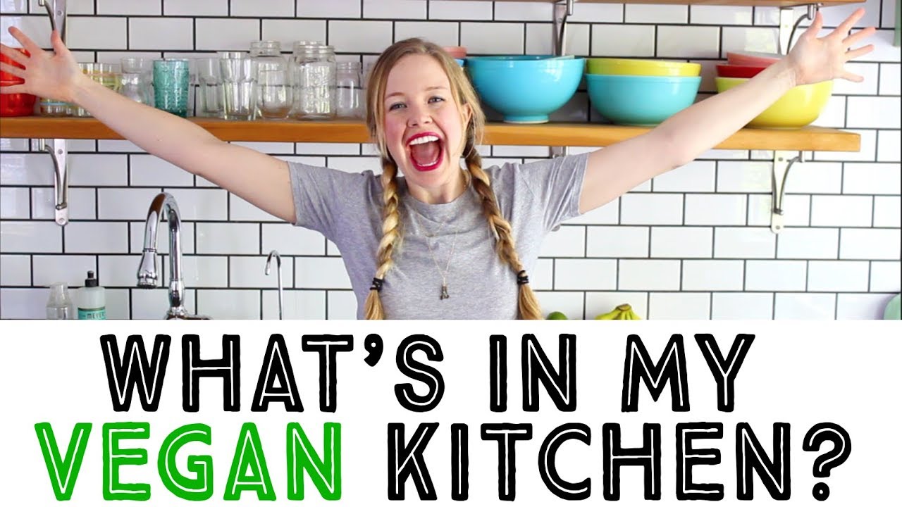Vegan Fridge and Pantry Tour - Full Vegan Kitchen Tour!