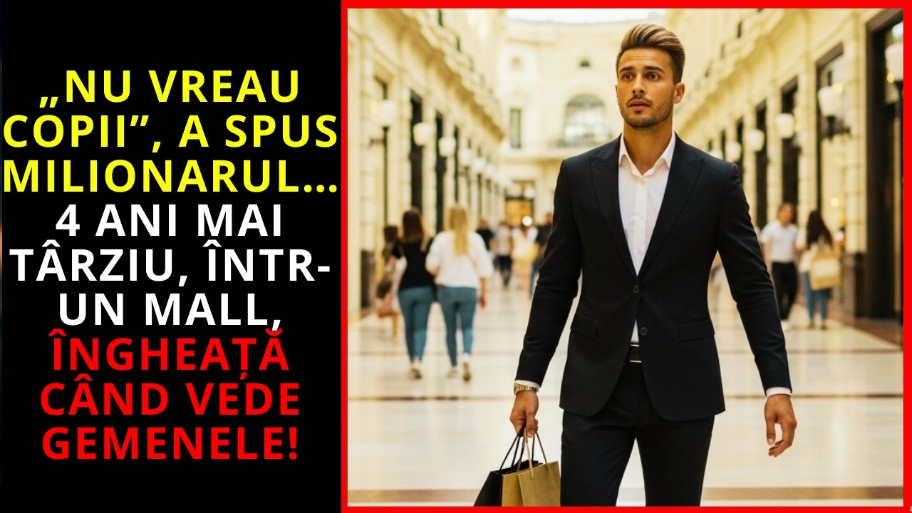 „NU VREAU COPII”, A SPUS MILIONARUL… 4 ANI MAI TÂRZIU, ÎNGHEAȚĂ VĂZÂND GEMENELE!