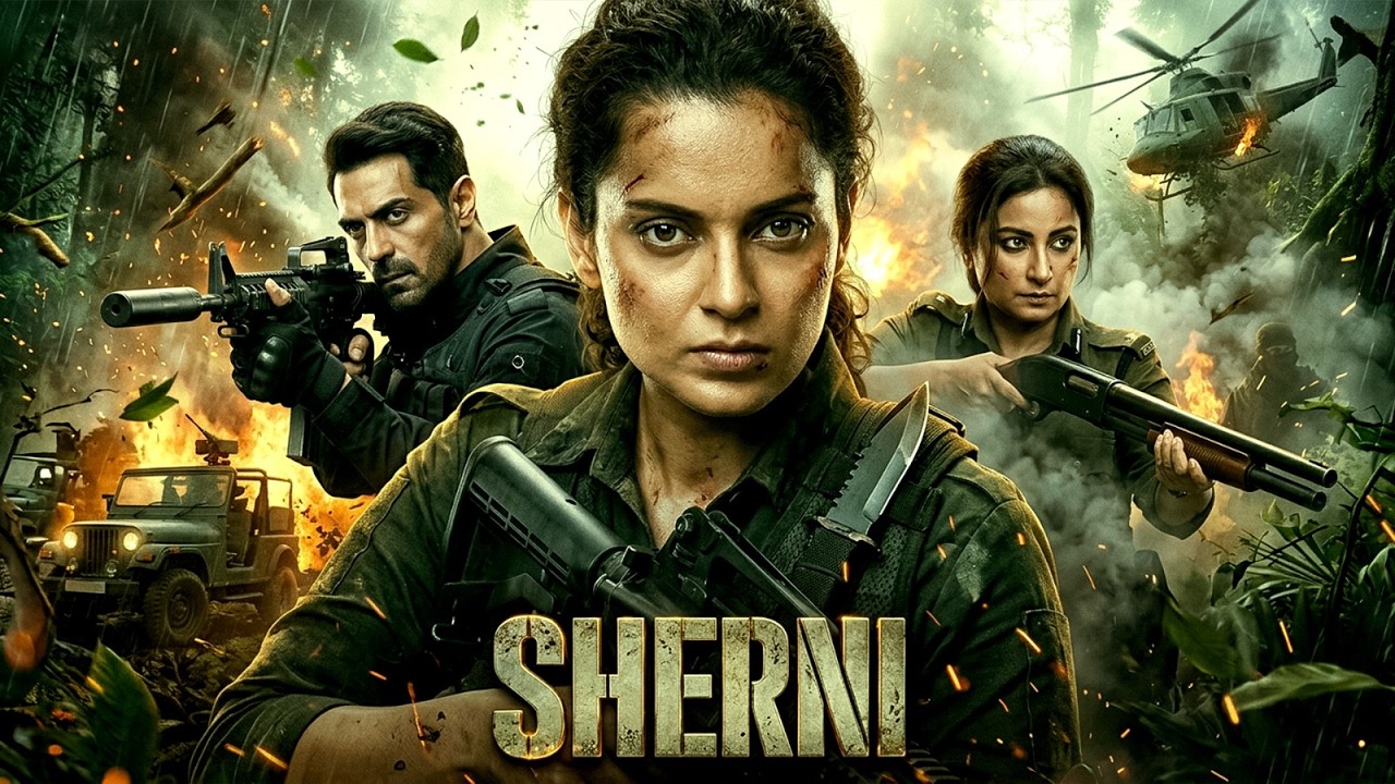 SHERNI Full Movie Hindi Dubbed | Kangana Ranaut | Arjun Rampal | Action Thriller Movie