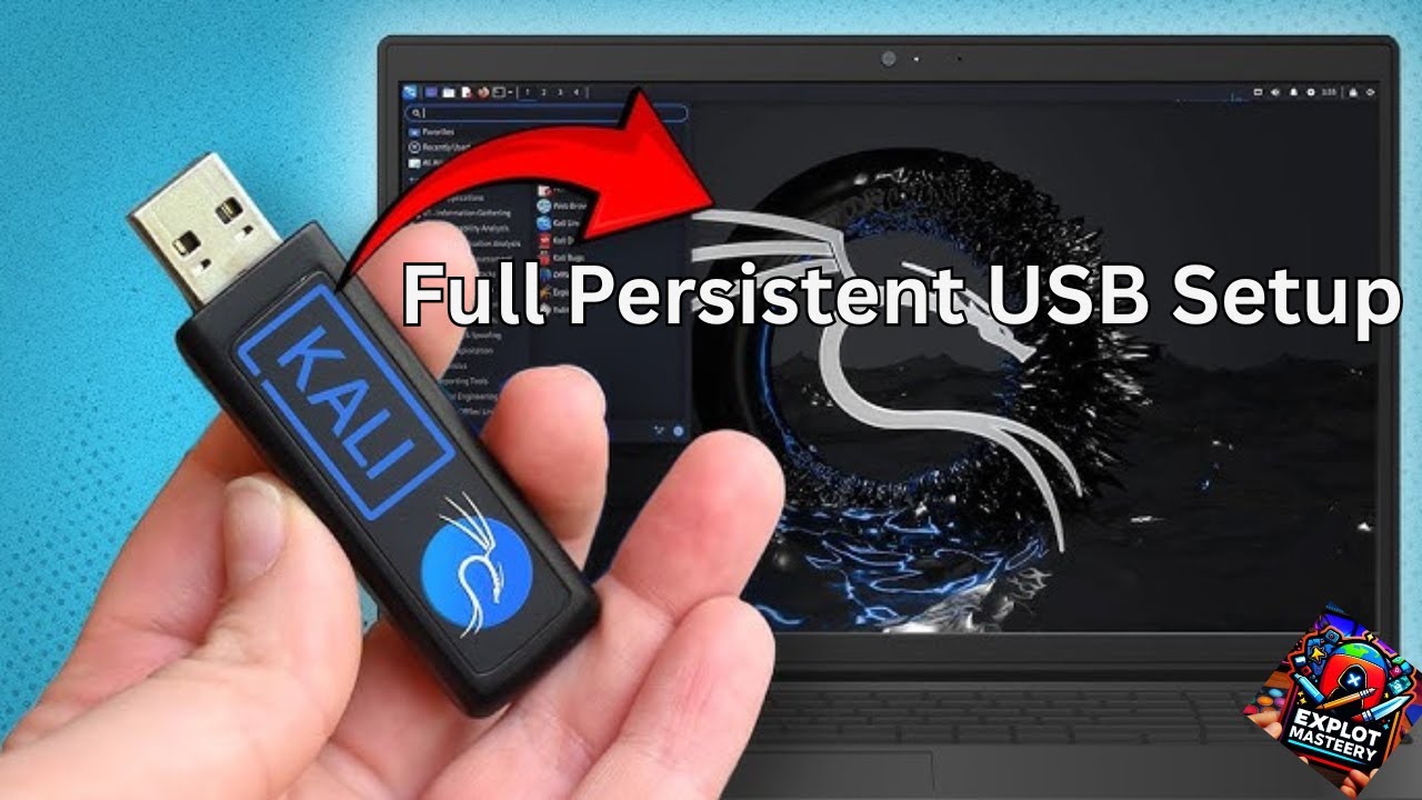 4-Minute Kali Linux: Full Persistent USB Setup