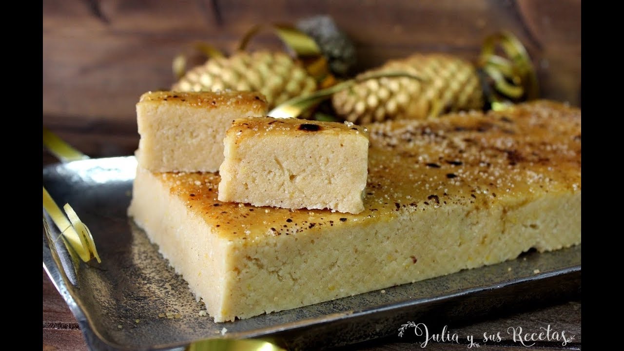 Cómo hacer turrón de yema tostada | Receta TRADICIONAL NAVIDEÑA