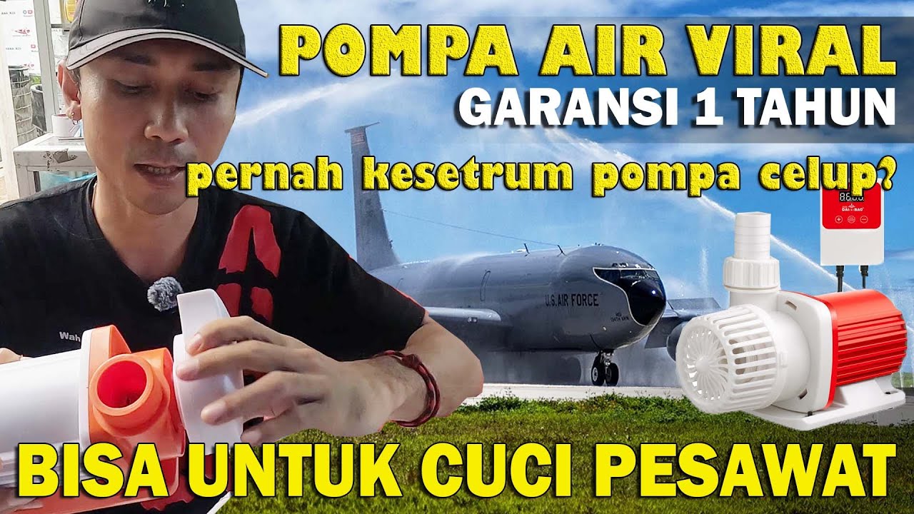 POMPA CELUP ARUS DC YANG LAGI RAME DICARI PARA PENGHOBI KOI | AQUA DREAM