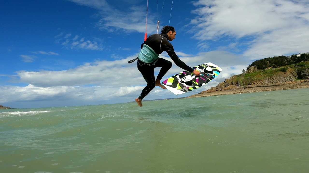 KITEBOARD |  Fun sesh & Light wind
