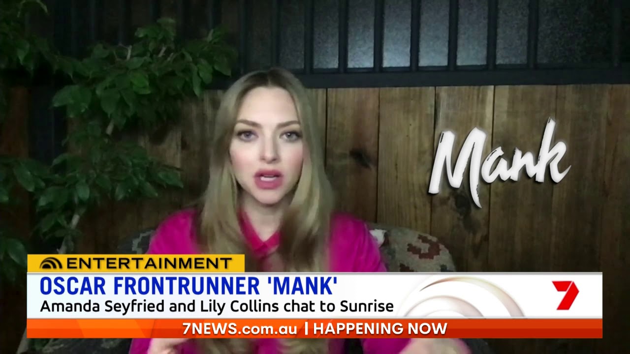 Nelson Aspen chats with Amanda Seyfried & Lily Collins about 
