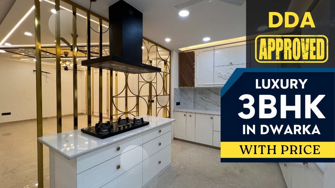 Prime Location | Freehold | 3 BHK DDA Approved Flat for Sale in Sector 8 Dwarka #realestate #3bhk