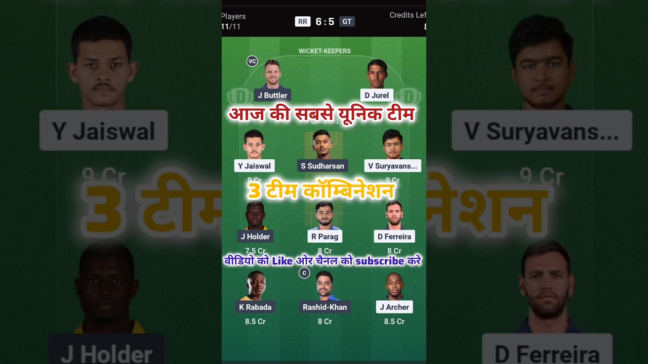 GT vs RR Today Match Prediction | Rajasthan Royals vs Gujarat Titans | RR vs GT |#tataipl #ipl2026