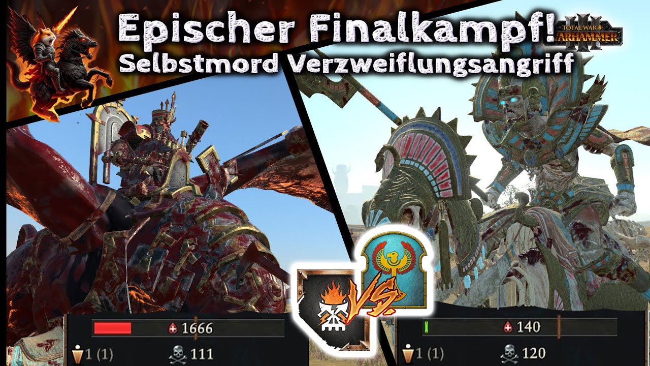 FINALE im Hamsterchosen Turnier - MFG vs Sailinator - Game 1 Chaoszwerge vs Gruftkönige Warhammer 3