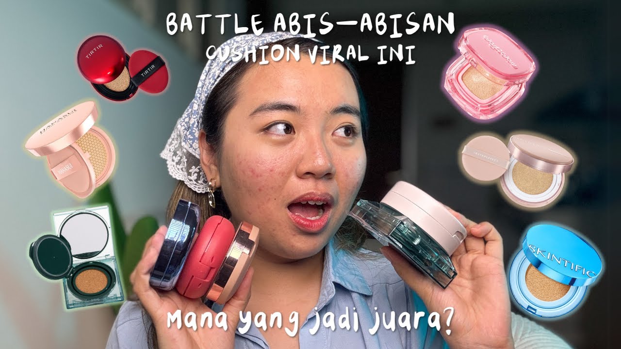 BATTLE CUSHION LOKAL PALING VIRAL BEDAH TOTAL TEST COVERAGE, OKSIDASI, HARGA, INGREDIENTS