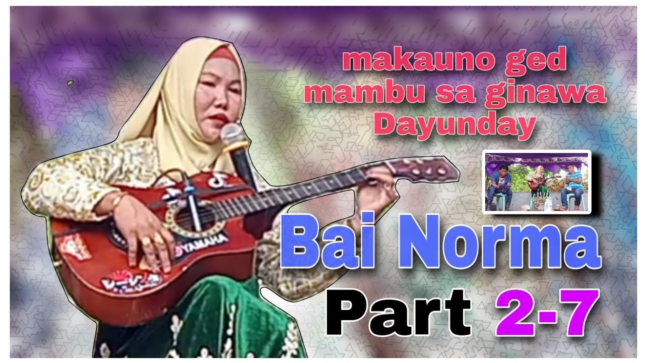 Dayunday Ni Norma Part 2 | Kasama si Boy Samok at Dalisay | VenceMel P YTC