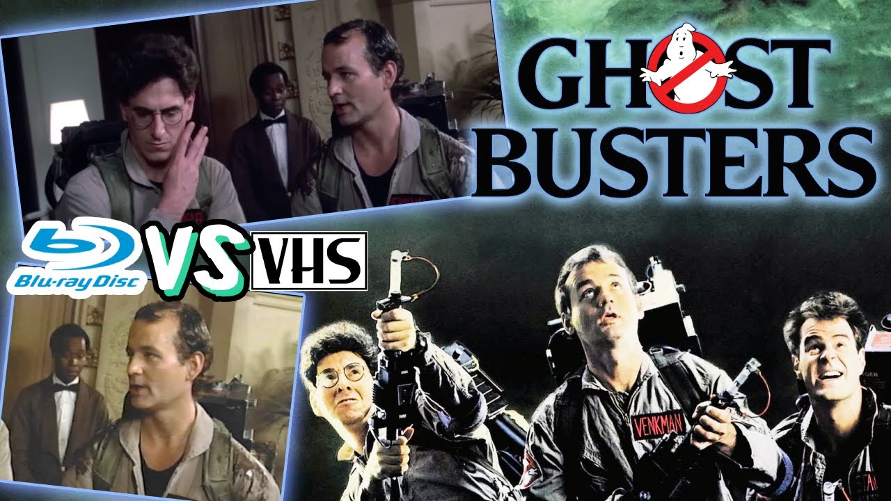 Ghostbusters (1984) VHS Vs Blu-ray