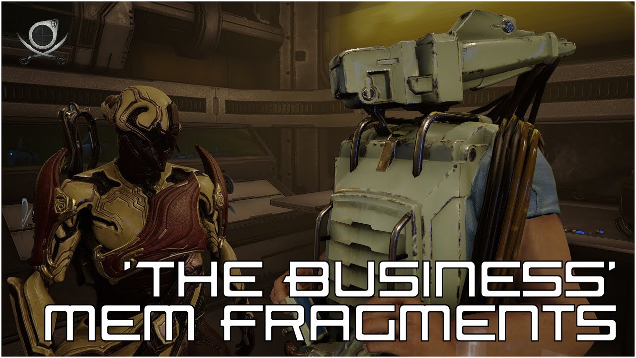 (Warframe) 'The Business' Mem Fragments Locations Guide!