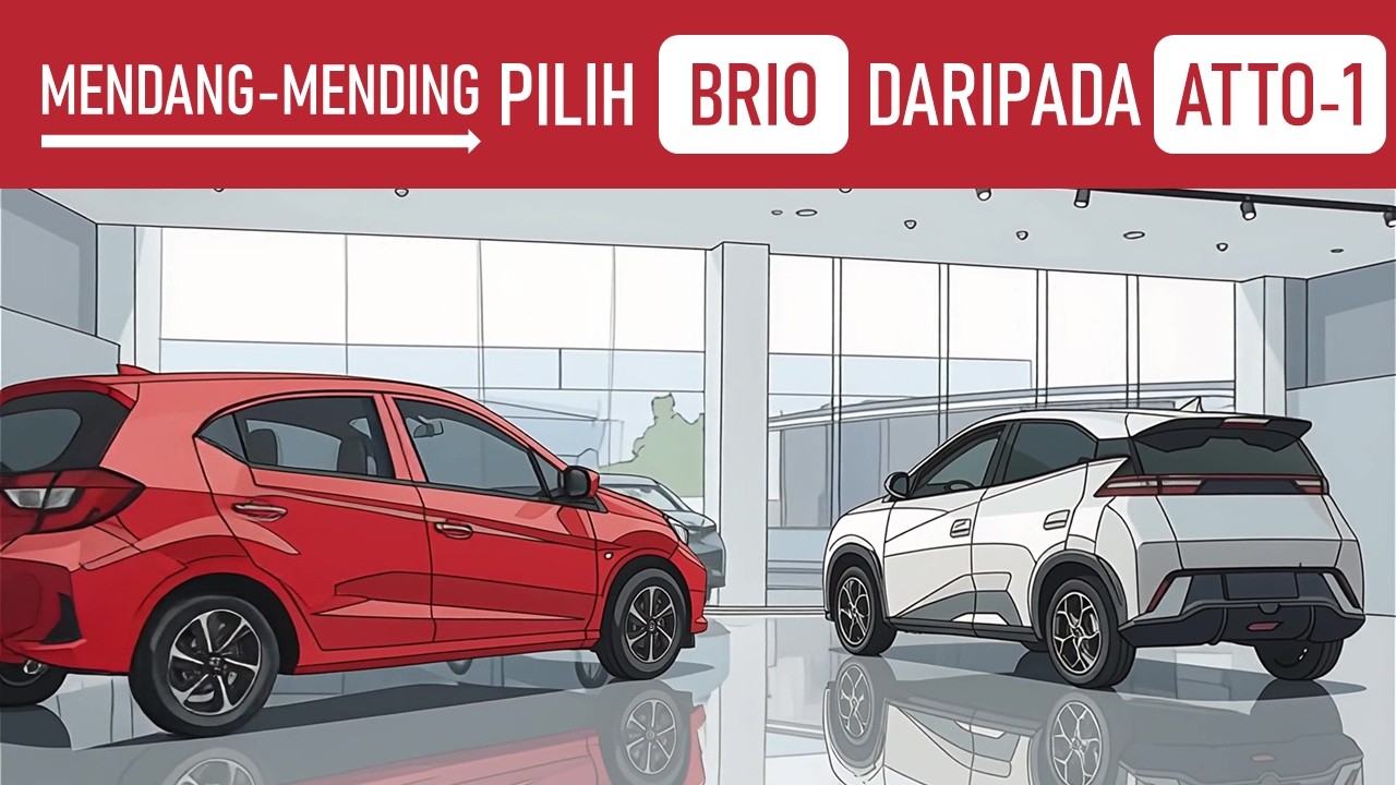 Kaum Mending-Mending, Condong Ke Honda Brio Daripada BYD Atto-1, Gimana Logikanya?