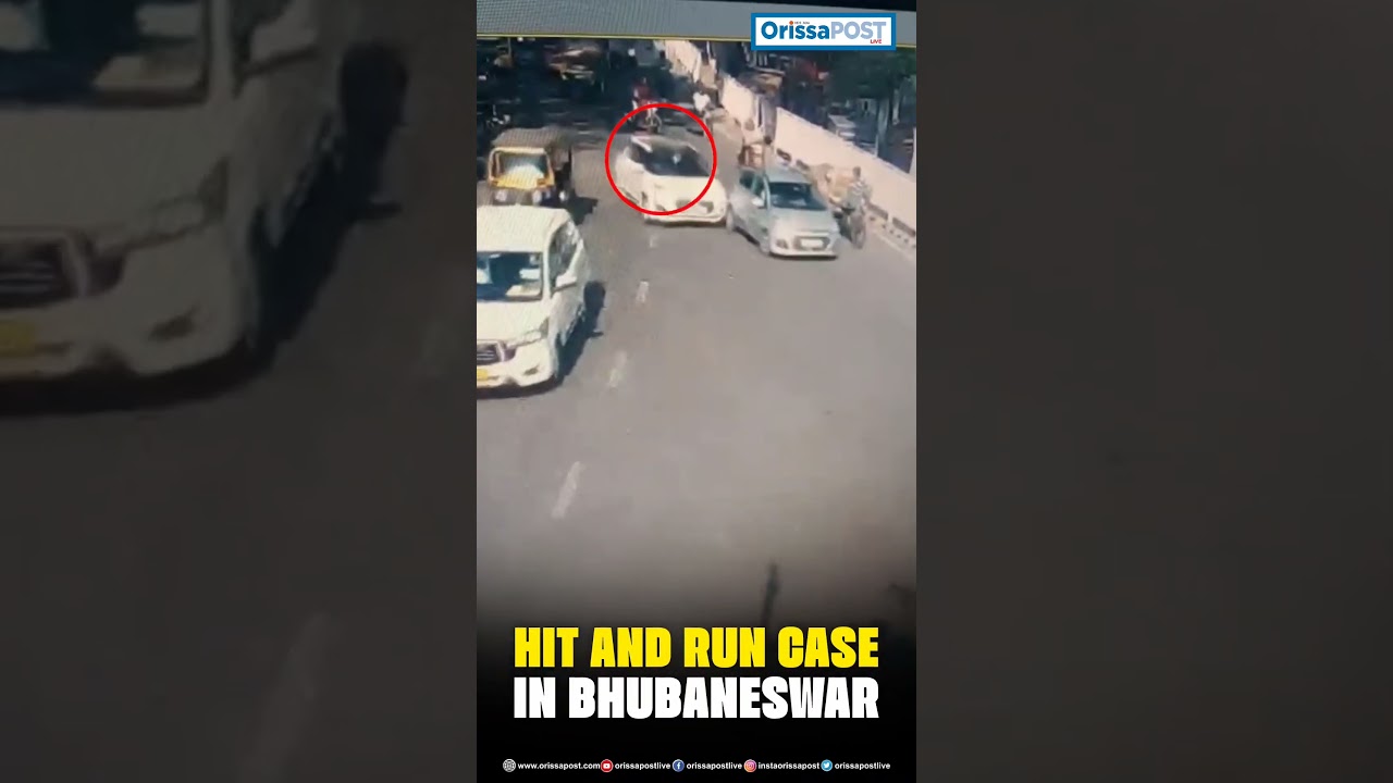 Hit and run case in Bhubaneswar