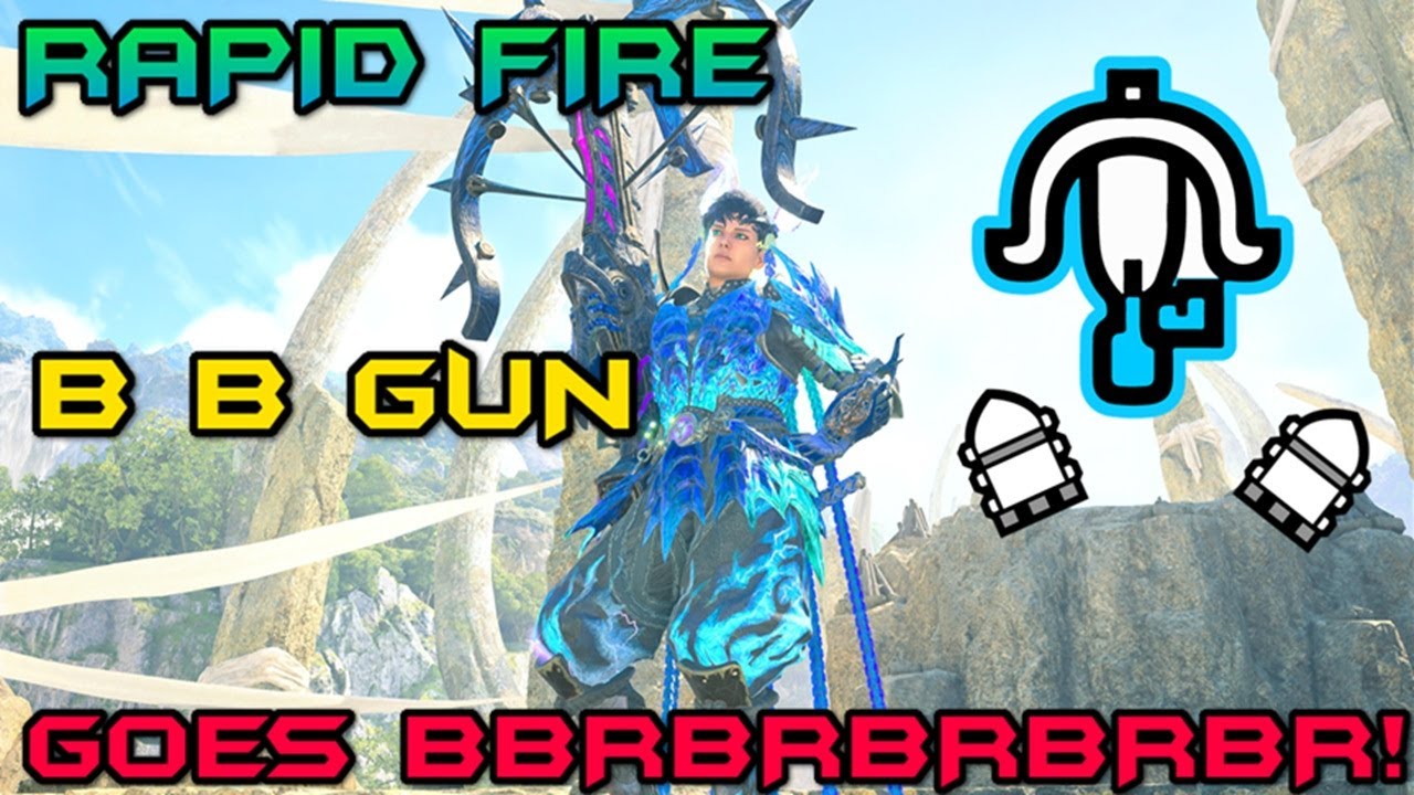 NERF RAPID FIRE LBG!??New INSANE BUILD!|MH WILDS!