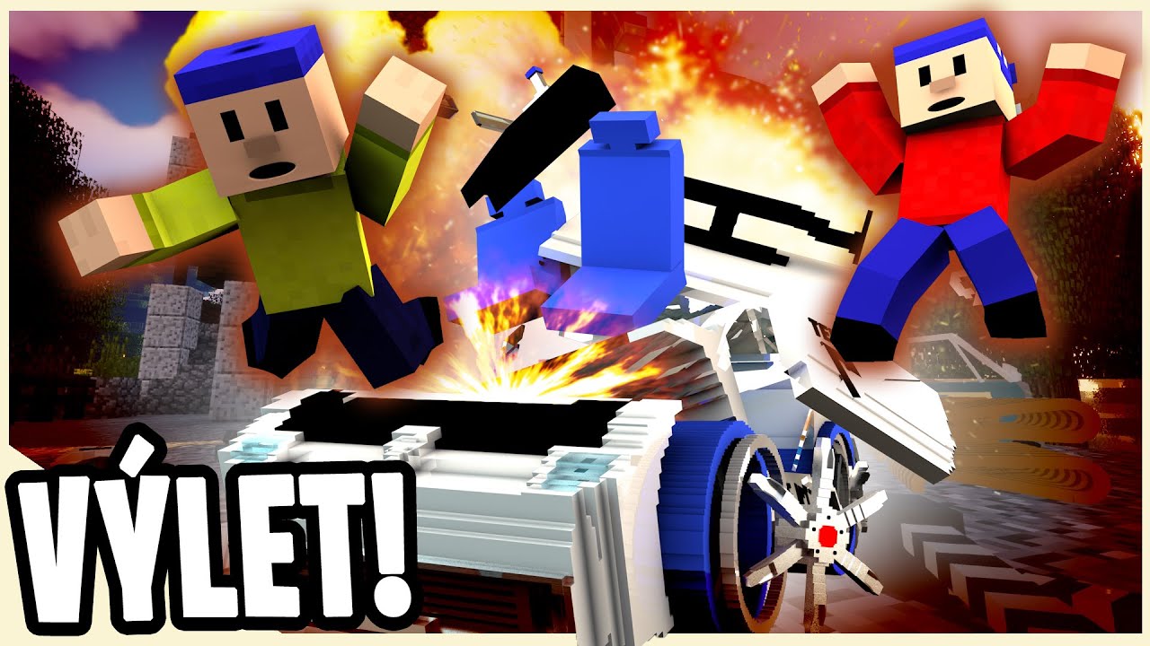 PAT A MAT VÝLET PARODIE v MINECRAFTU