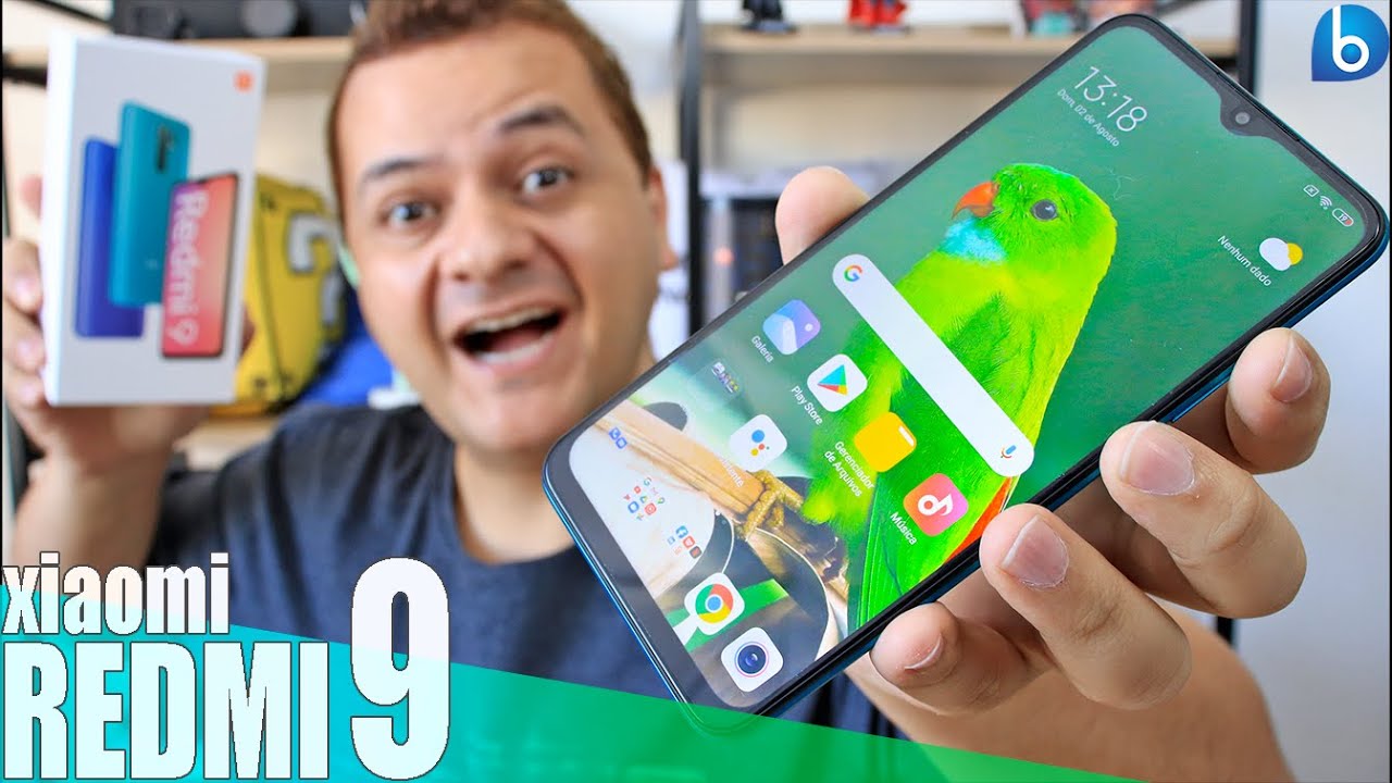 Xiaomi REDMI 9 | Mais BARATO e com BATERIA GIGANTE, ÓTIMO DESEMPENHO e CÂMERAS! Análise/Review