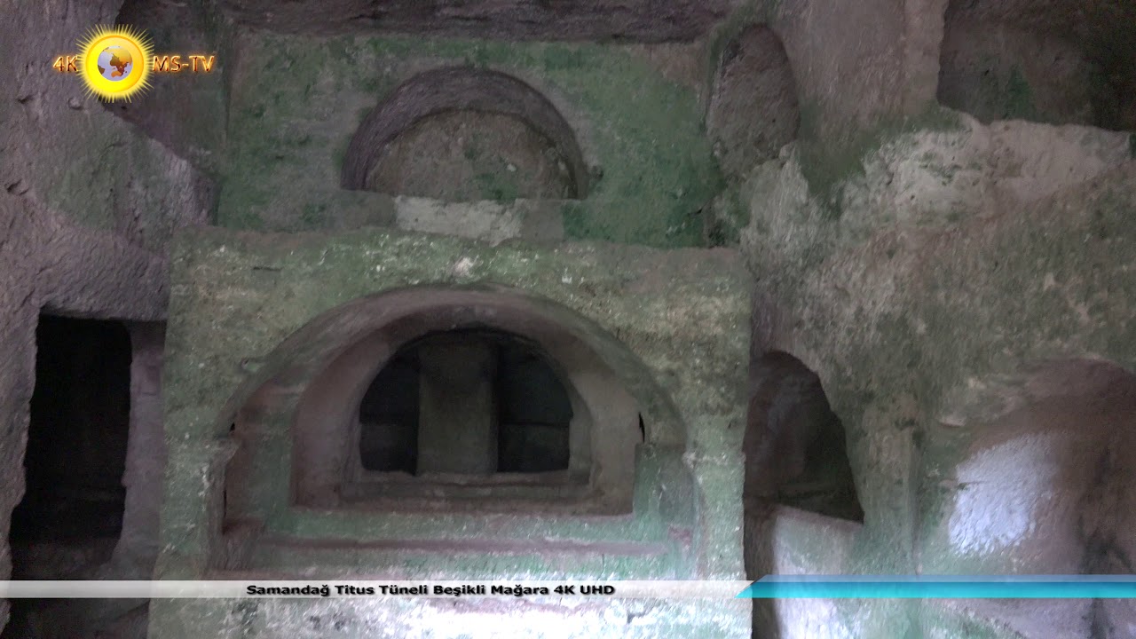 Samandağ Titus Tüneli Beşikli Mağara 4K UHD