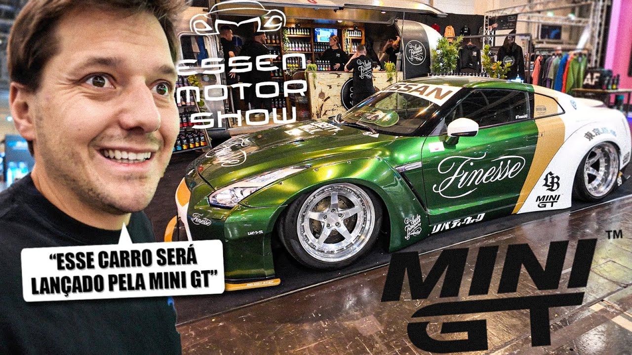FUI NO ESSEN MOTOR SHOW NA ALEMANHA E ACHEI MUITO NOVIDADE 