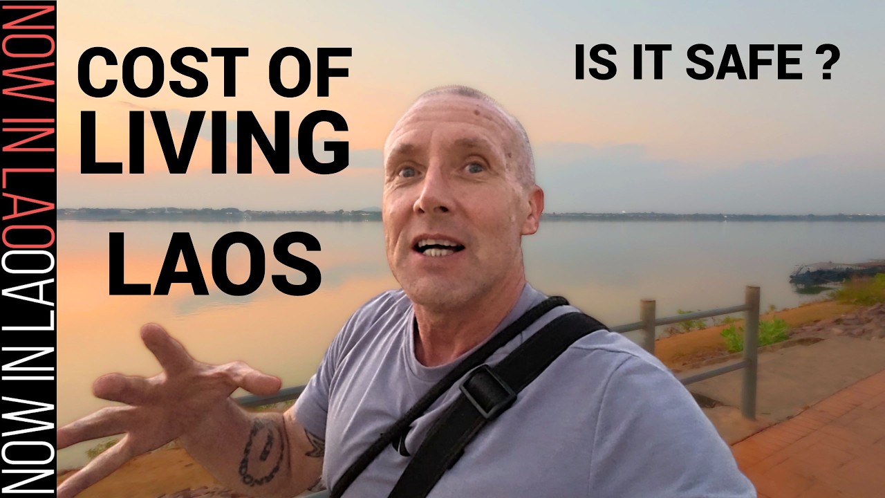 FIRST TIME Expat Reveals His COST OF LIVING IN LAOS | Cookie Tour E01
