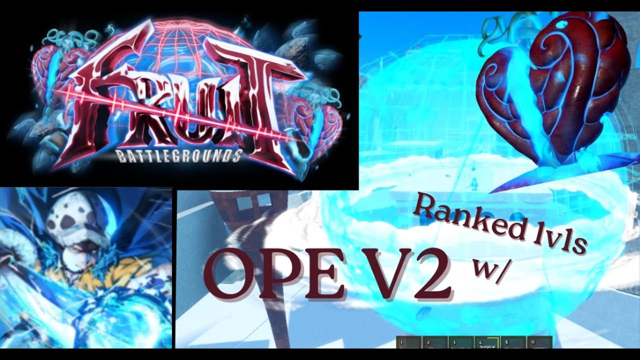 Dominating Ranked 1v1s with the NEW OPE V2! | Fruit Battlegrounds Update