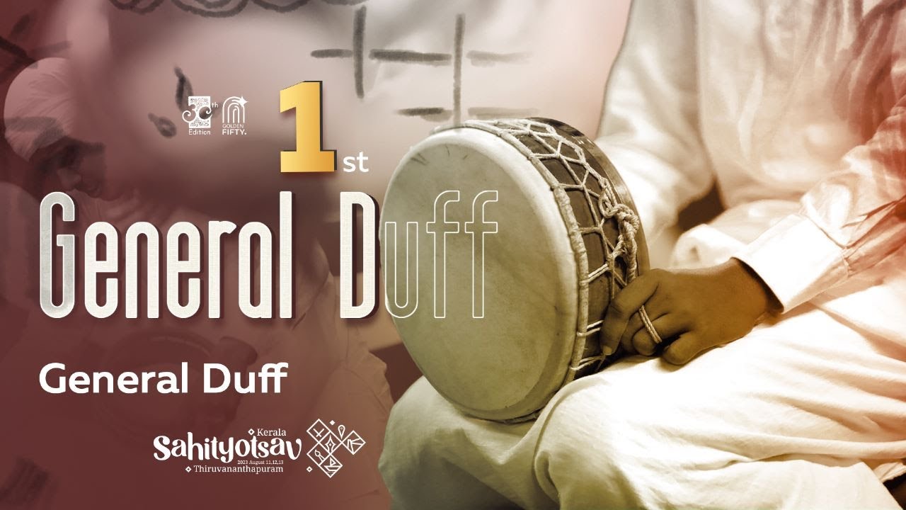 General Duff | First | 30th Edition Kerala Sahityotsav 2023