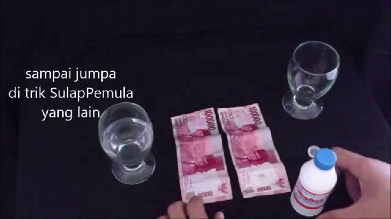Rahasia Trik Sulap Membakar Uang