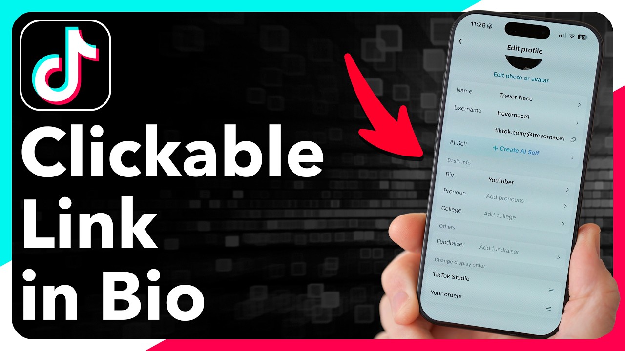 Как добавить кликабельную ссылку в описание профиля в TikTok