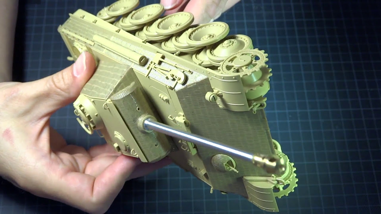 Tamiya Zimmerit Sheet is Gamechanger! -  Project Panther G Early - Video #5