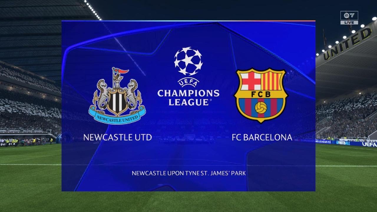 EA SPORTS FC 26 | UEFA Champions League  25/26 | Round 16 | Newcastle vs. Barcelona | PS5 Gameplay