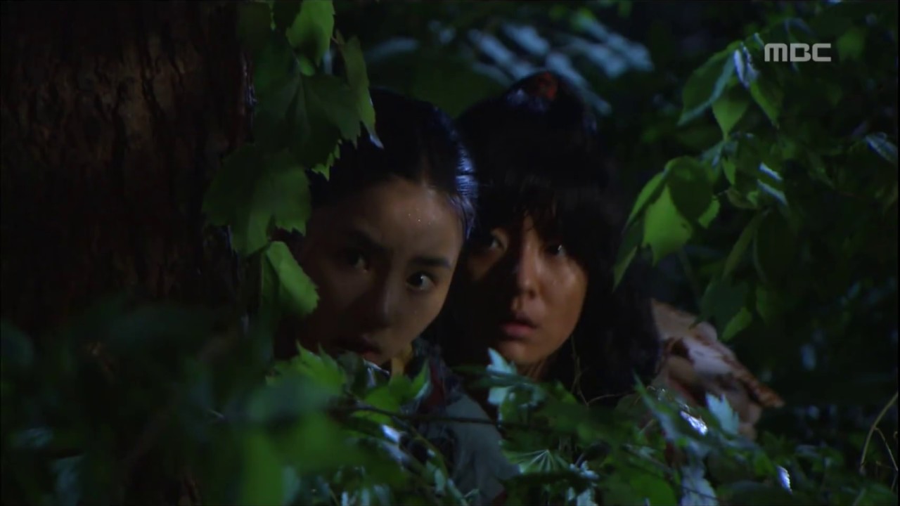 [2009년 시청률 1위] 선덕여왕 The Great Queen Seondeok 여래사 침입한 복면화랑들.보종, 여래사에서 도망친 천명.덕만