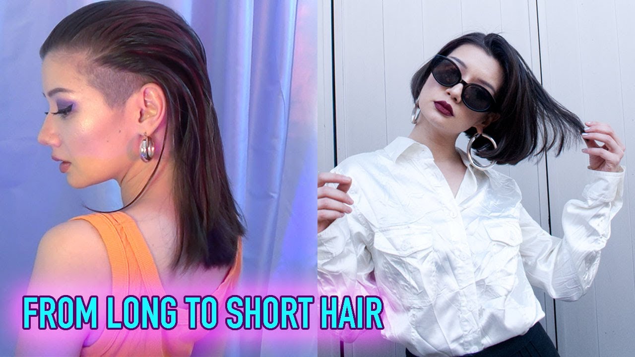 GOING FROM LONG TO SHORT HAIR || MY BOB HAIRCUT TRANSFORMATION