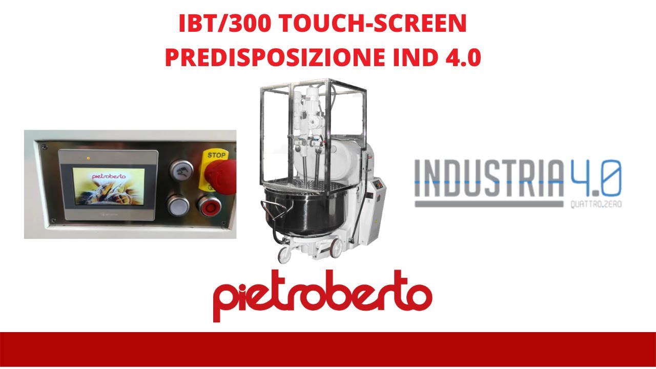 IBT300 TOUCHSCREEN INDUSTRIA 4.0 PIETROBERTO