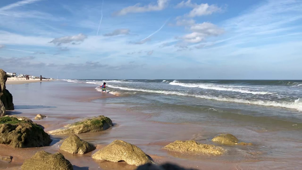 At the beach Marineland, Fl