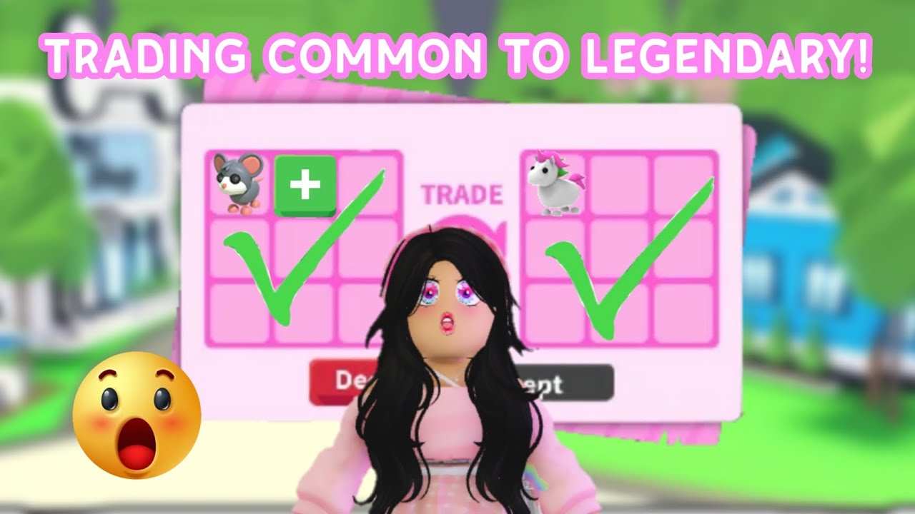 trading common to legendary challenge! | i got a legendary out of common!😮