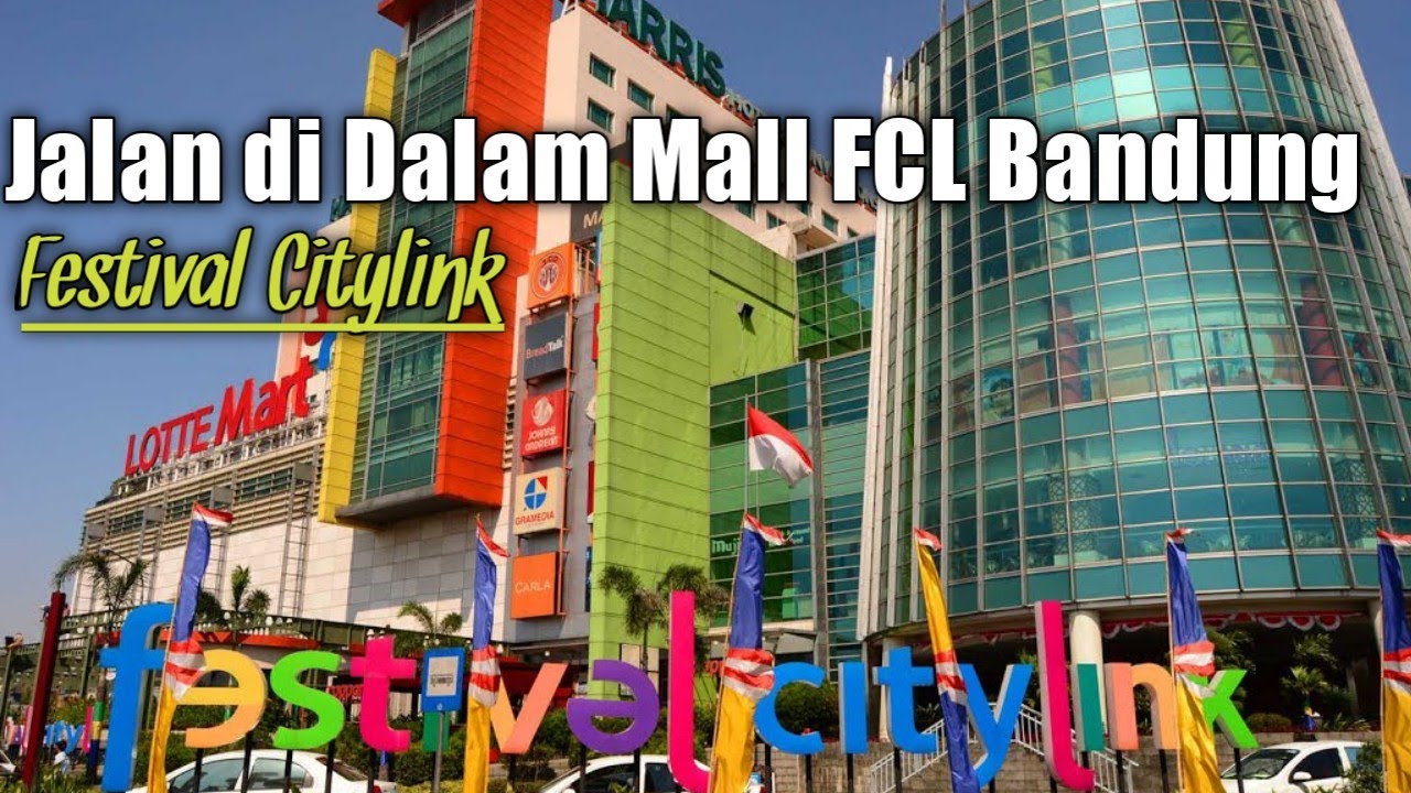Jalan di dalam area Mall Festival Citylink Bandung #kotabandung #festivalcitymall #mallbandung