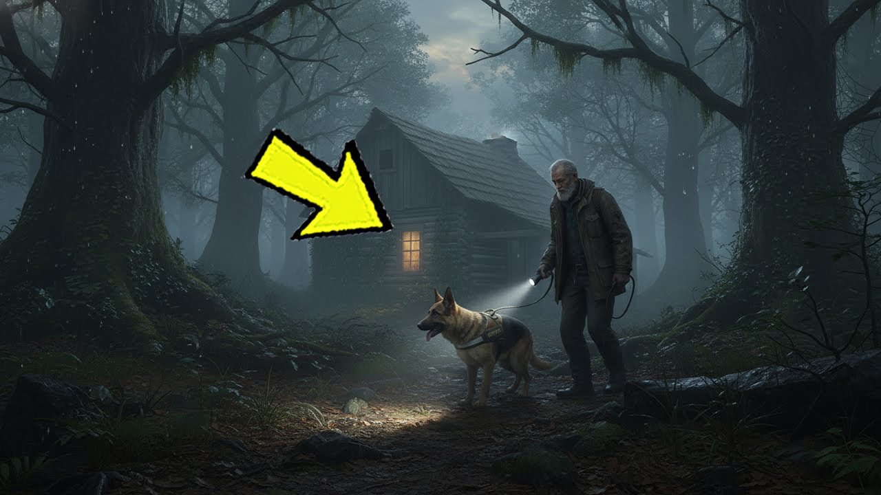 German Shepherd Leads Veteran to Forest Cabin — What’s Inside Is Shocking