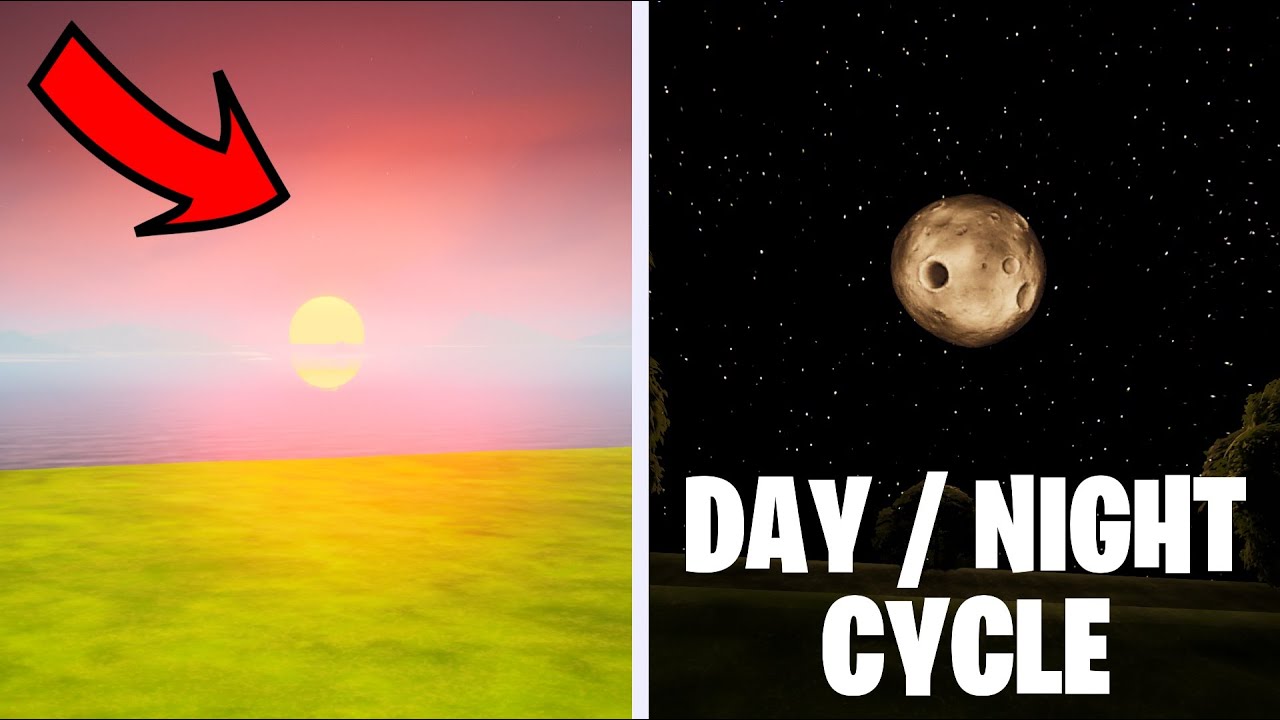 How To Make A Realistic Day/Night Cycle In Fortnite Creative!