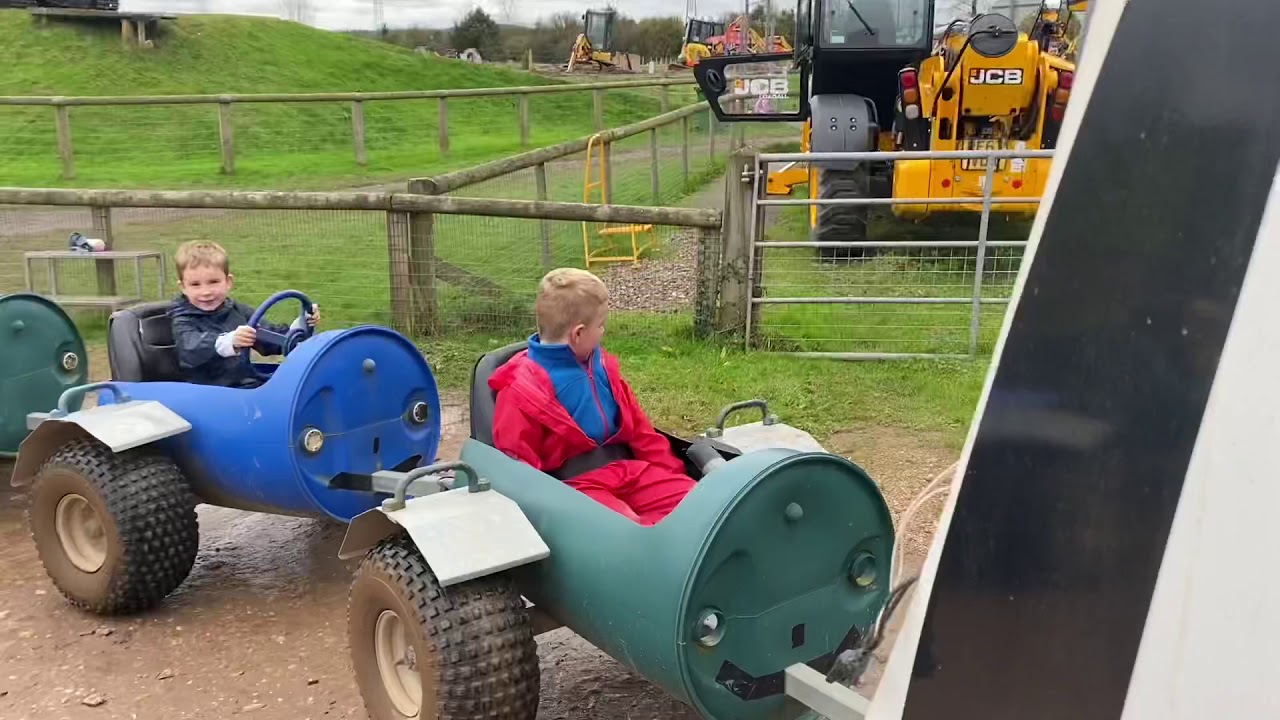 George on the Dumper Safari - Diggerland Devon Oct 2020