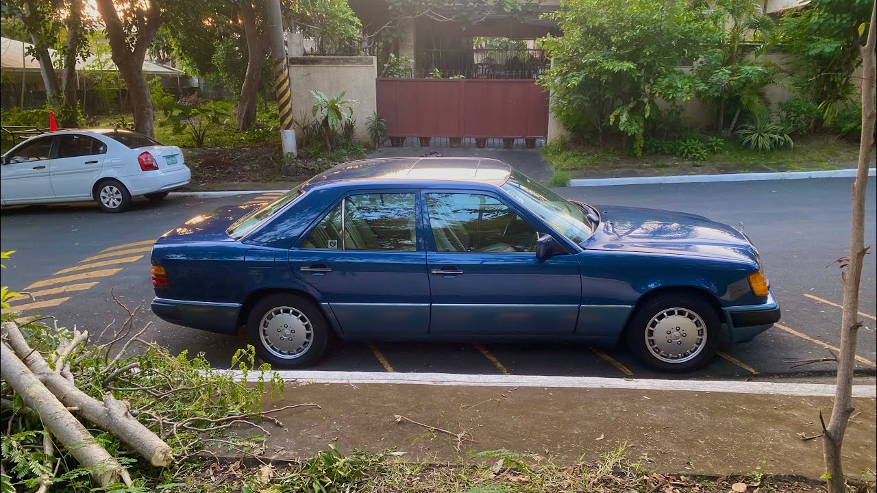 Finally got her out after repairs … w124 fixed