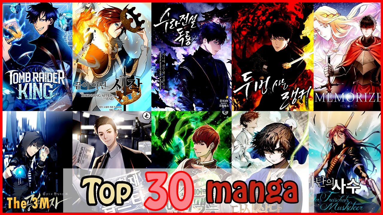 30 Manhwa/manga with game system and leveling up like solo leveling