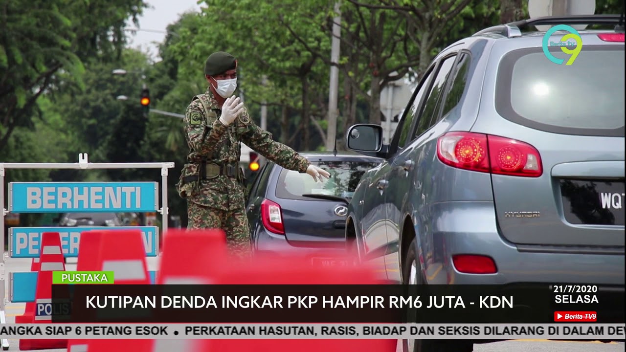 Kutipan Denda Ingkar PKP&nbsp;Hampir RM6 Juta