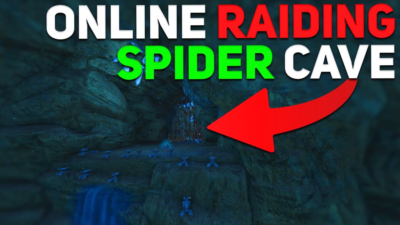 Online Raiding Center Spider Cave - ARK PvP