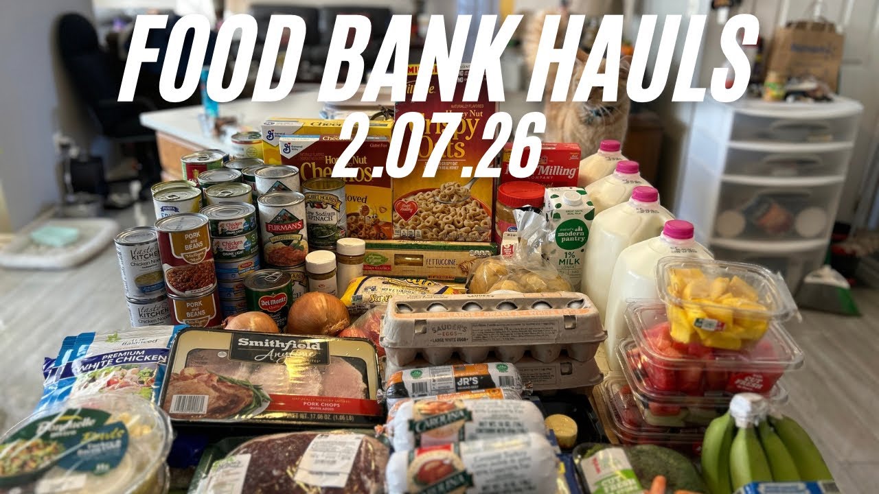 Food Bank Hauls | Double Blessings! 