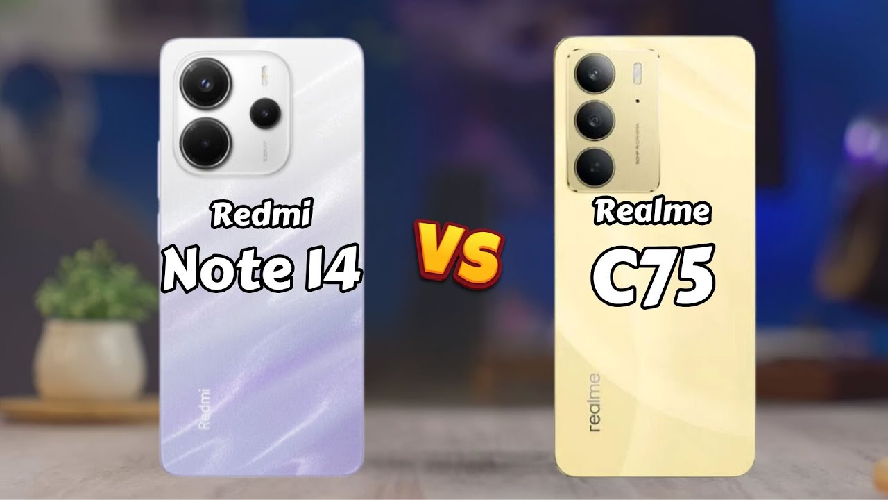 Redmi Note 14 vs Realme C75