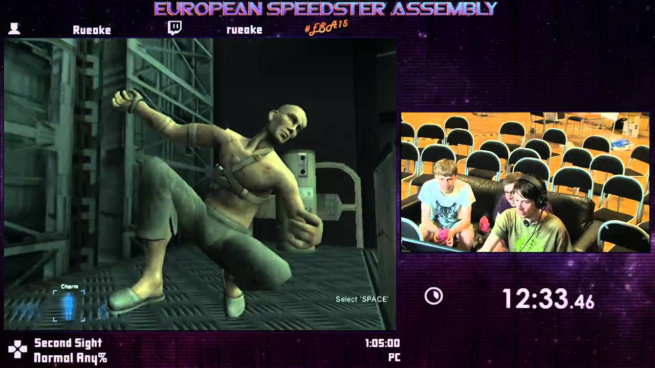 #ESA15Purple - Second Sight [ Normal Any% ] Speedrun by Rueake